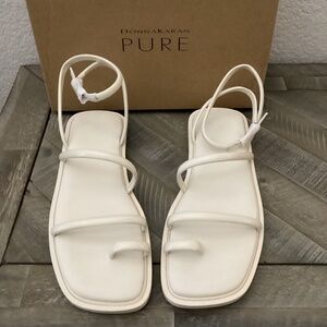 PURE Donna Karan Allie Strappy Sandal (Women) 9M